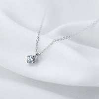 Necklace with Silver Necklace