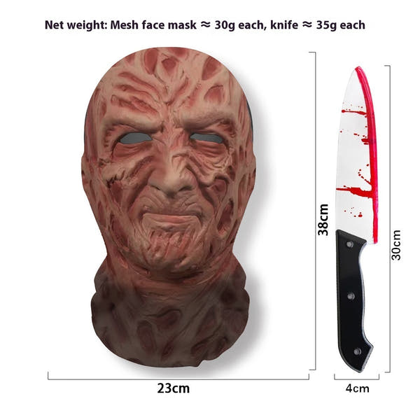 Halloween Scream Horror Spoof Mask